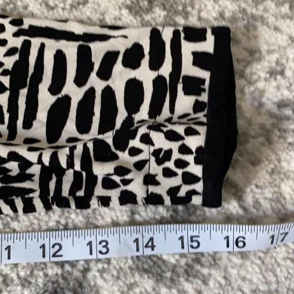 Piccadilly Fashions size 2X open front jacket / blazer made in Canada cool print - Picture 9 of 9